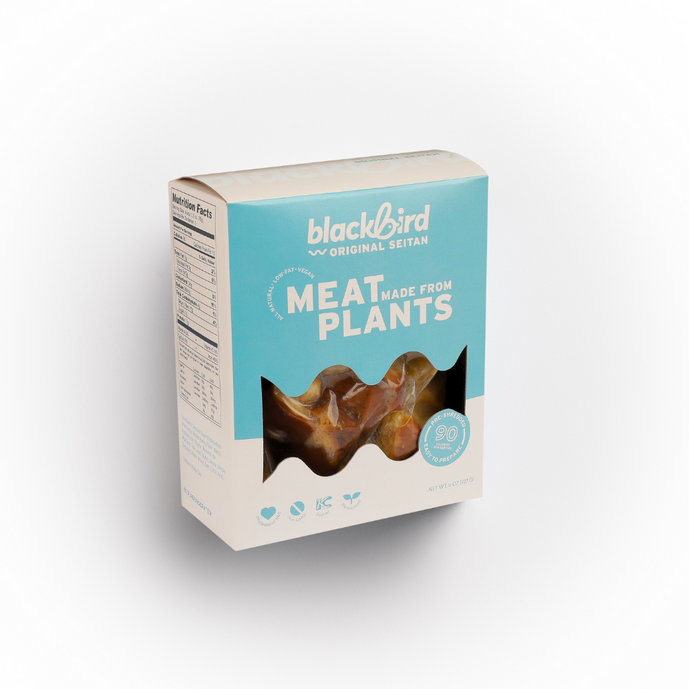 ORIGINAL SEITAN 8oz (12 PACK) — Blackbird Foods